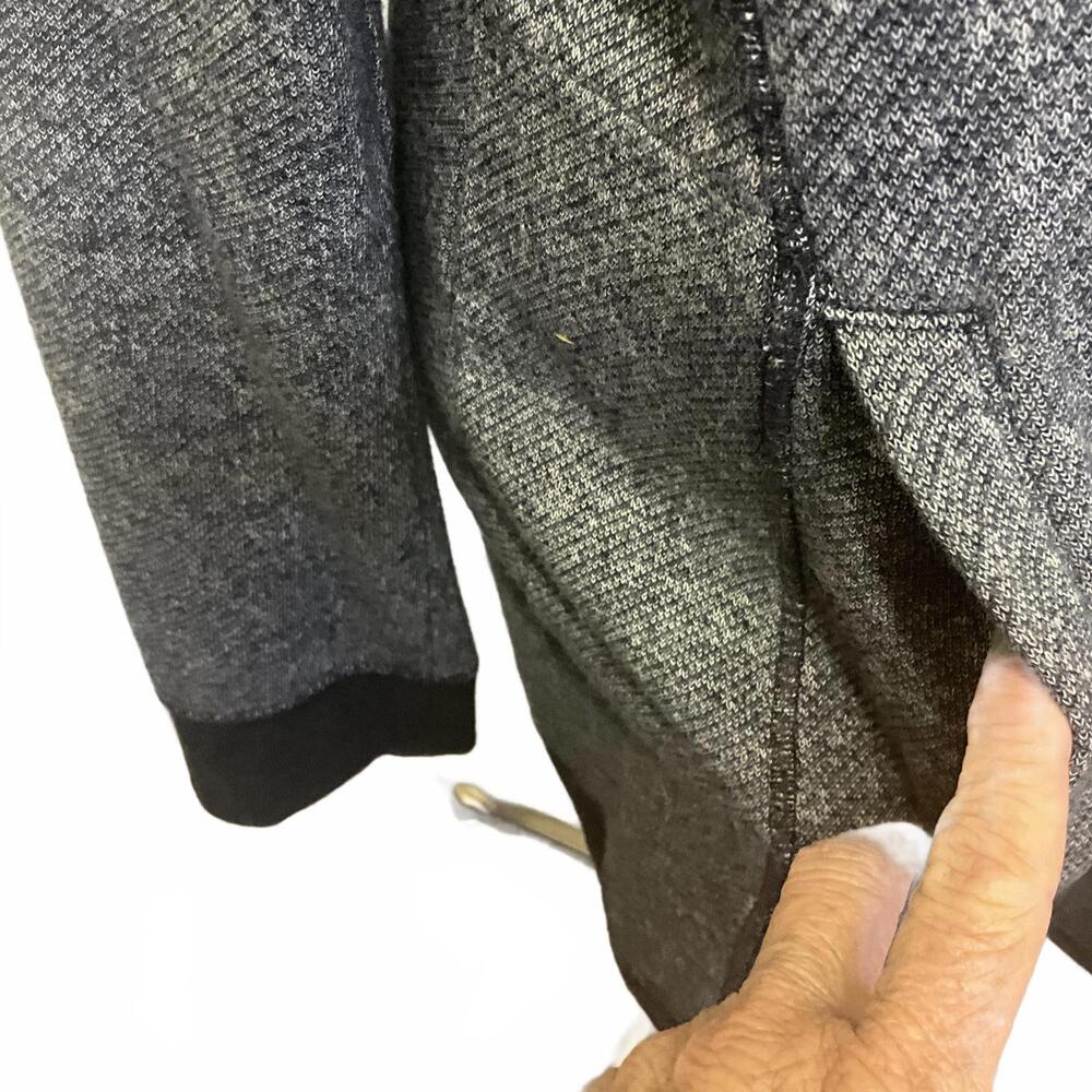 Bloom Women's Size XL Gray Organic Cotton Full Zip Up Hooded Jacket Coat - Picture 3 of 14